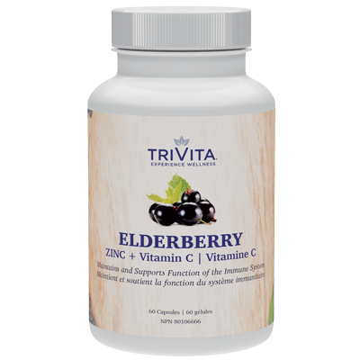 Elderberry, Zinc & Vitamin C | Products | Trivita