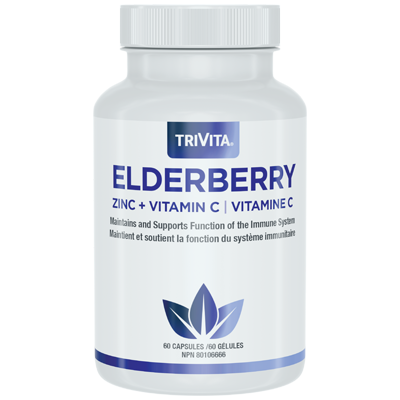 Elderberry, Zinc & Vitamin C | Products | Trivita